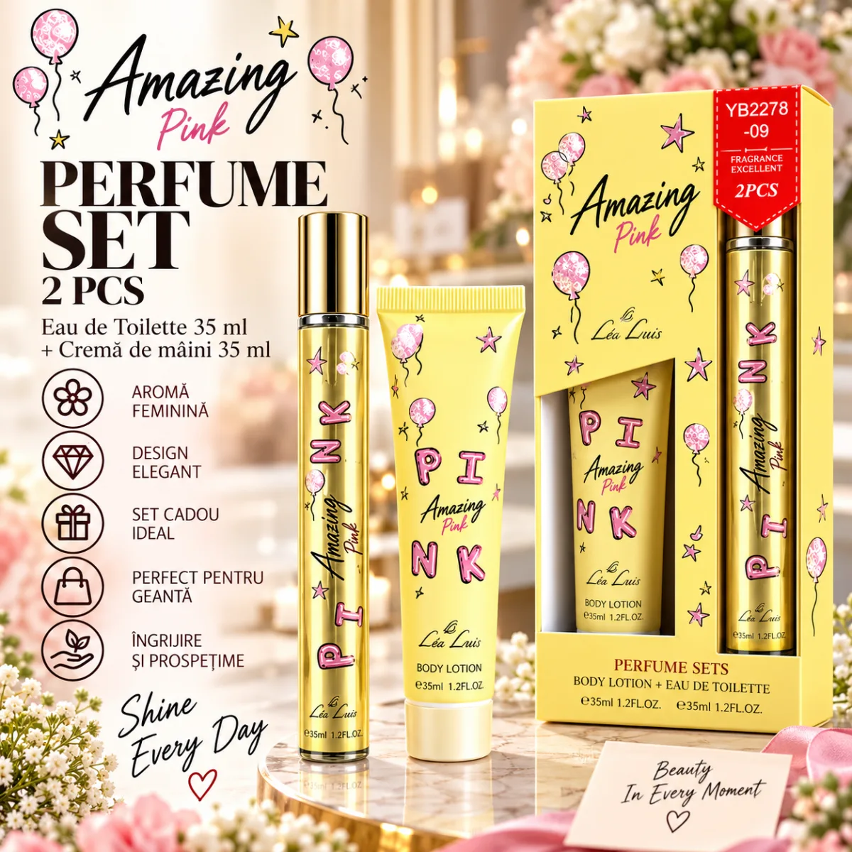 Set parfum tip pix și cremă 35 ml Angro — Görsel 1