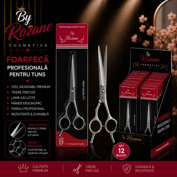 Foarfecă profesională pentru tuns – Beauty Tools Engros