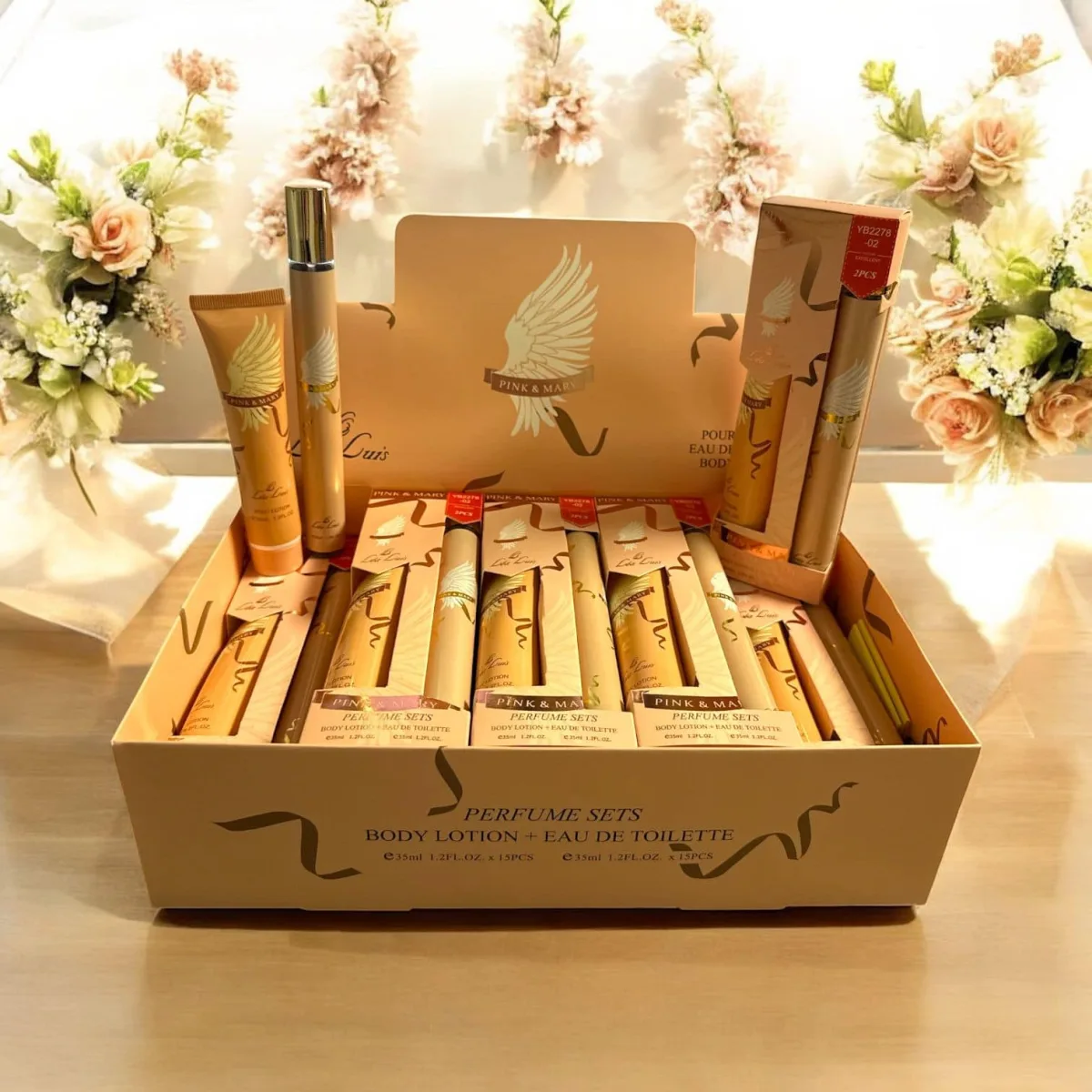 Set parfum și loțiune 35 ml - YB2278-02 En Gros — Image 2
