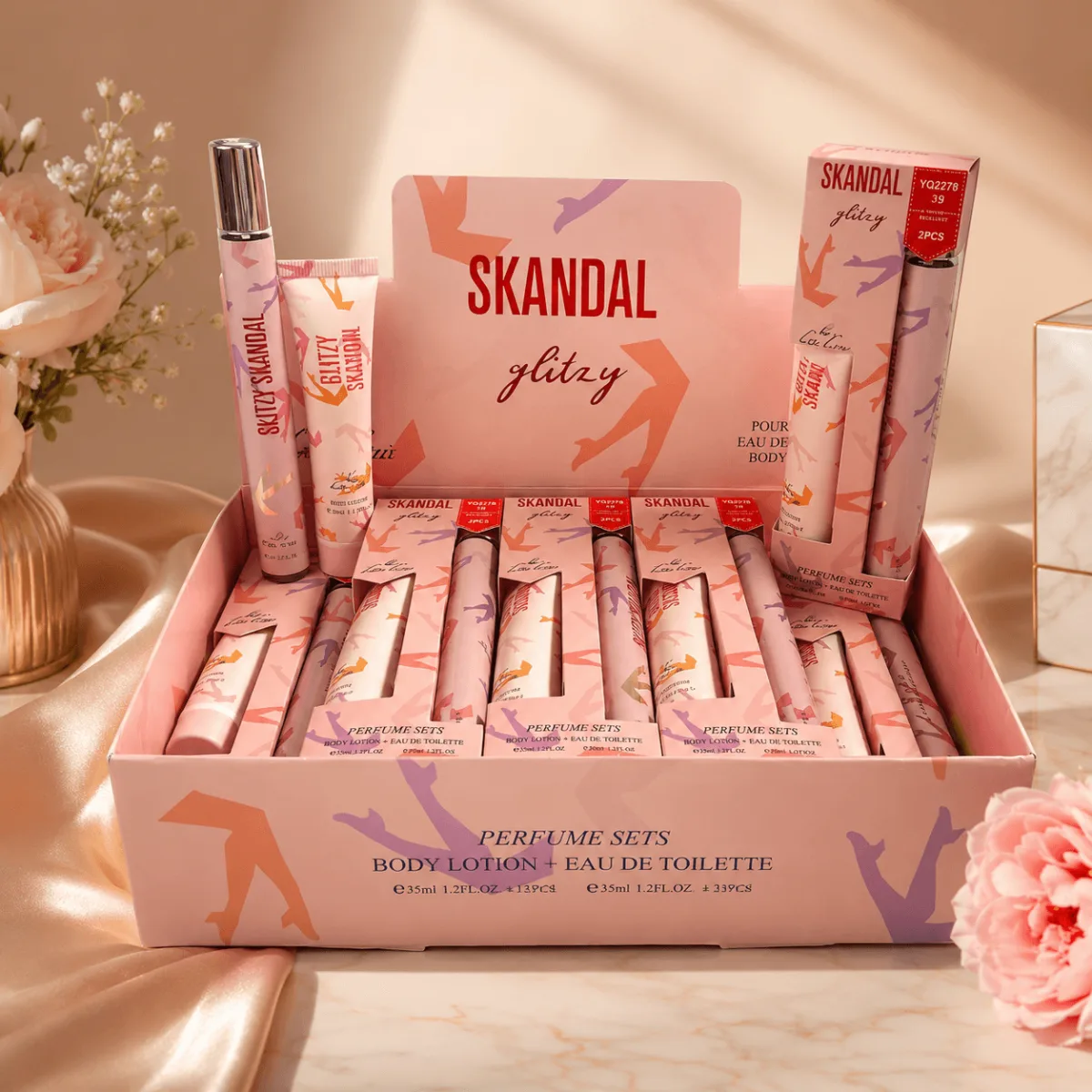 Set Cadou Parfum și Loțiune de Corp 35 ml pentru Femei Engros — Görsel 2