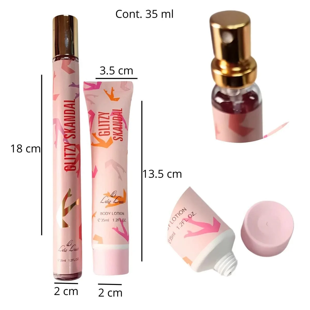Set Cadou Parfum și Loțiune de Corp 35 ml pentru Femei Engros — Görsel 4