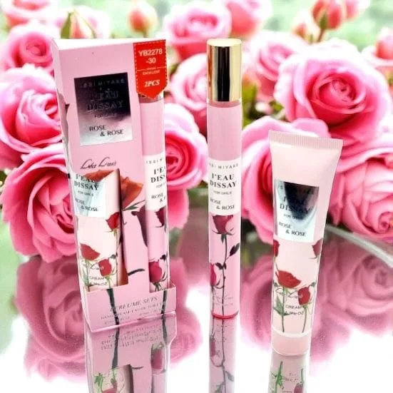 Set parfum și cremă 2 piese - YB2278-30 Angro — Görsel 4