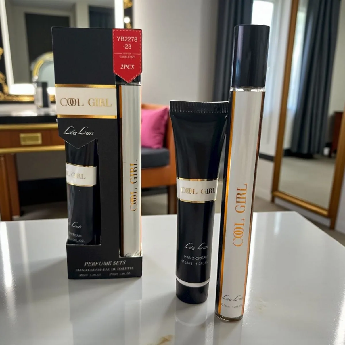 Set parfum si crema 35 ml pentru femei Engros — Görsel 3