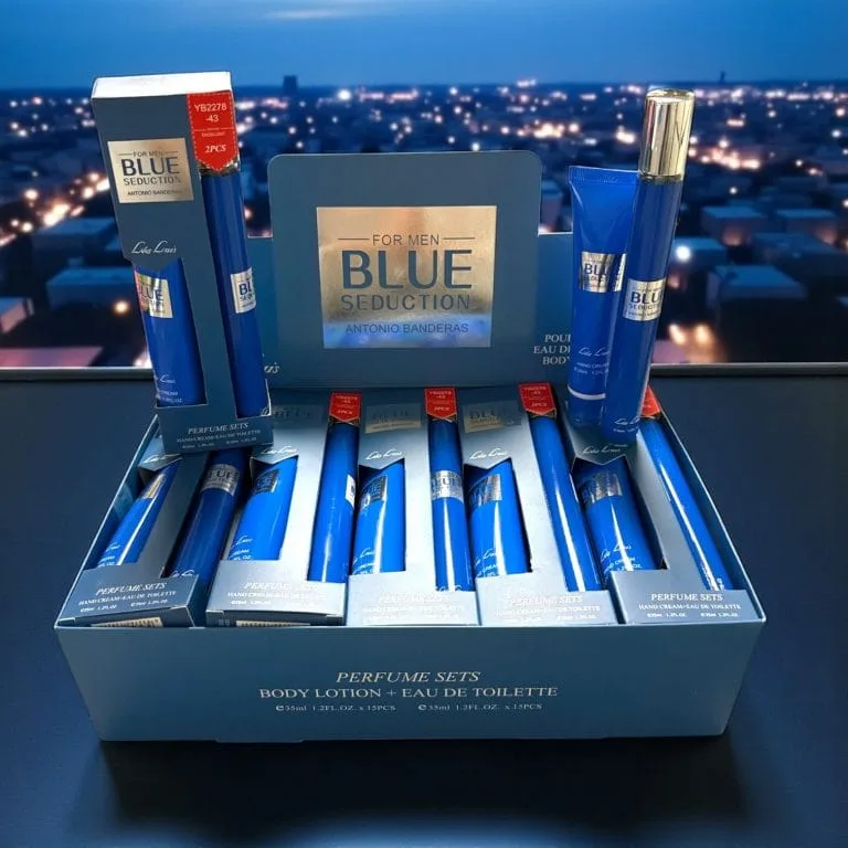Set cadou bărbați cu parfum și cremă 35 ml En Gros — Imaginea 1