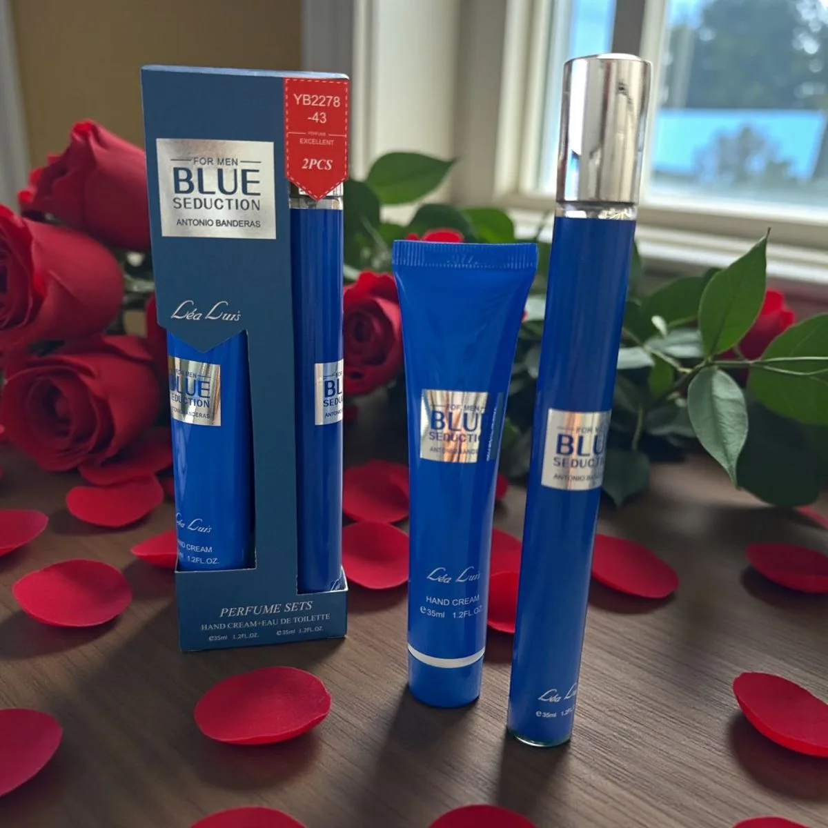 Set cadou bărbați cu parfum și cremă 35 ml En Gros — Imaginea 2