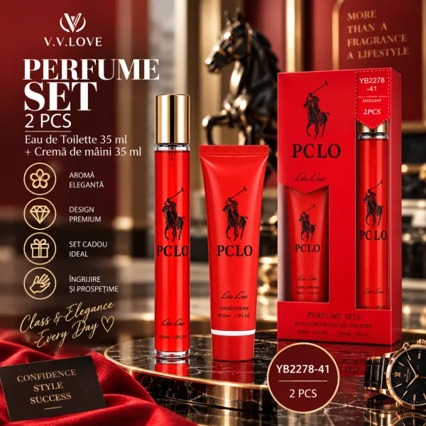 Set cadou barbati cu parfum și cremă de mâini Engros