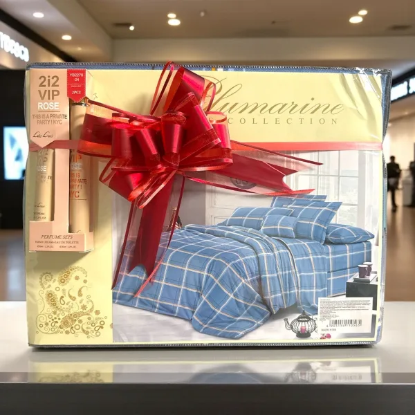 Set cadou H789 femei rafinate cu lenjerie și parfum cu cremă de mâini Angro