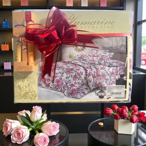 Set cadou H802 femei rafinate cu lenjerie și parfum cu cremă de mâini Engros