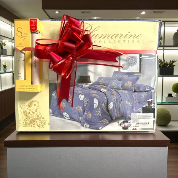 Set cadou H788 femei rafinate cu lenjerie și parfum cu cremă de mâini Engros