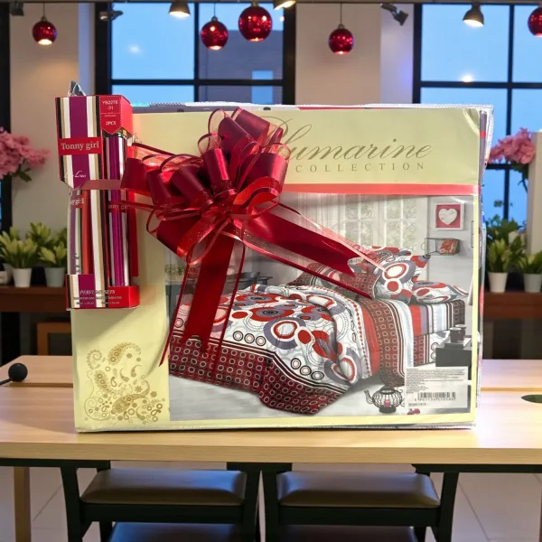 Set cadou H803 femei rafinate cu lenjerie și parfum cu cremă de mâini En-Gross
