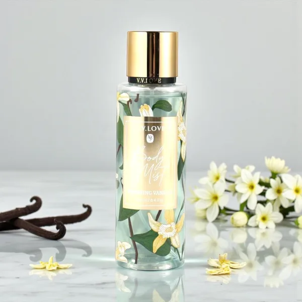 Spray de corp cu vanilie 250 ml - body mist cremos și delicat En-Gross