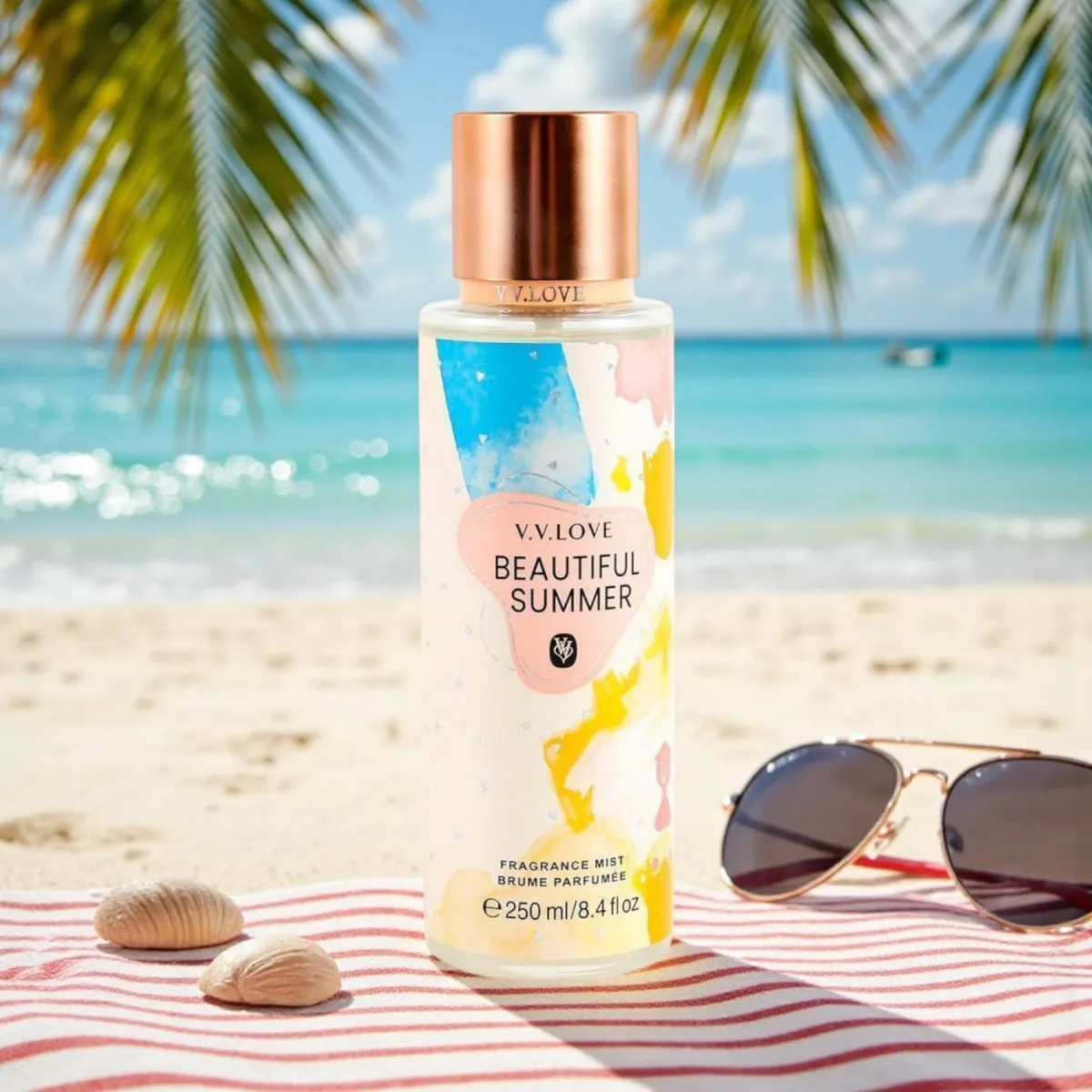Spray de corp de vară 250 ml - aromă fresh și energizantă En-Gross — Imaginea 1