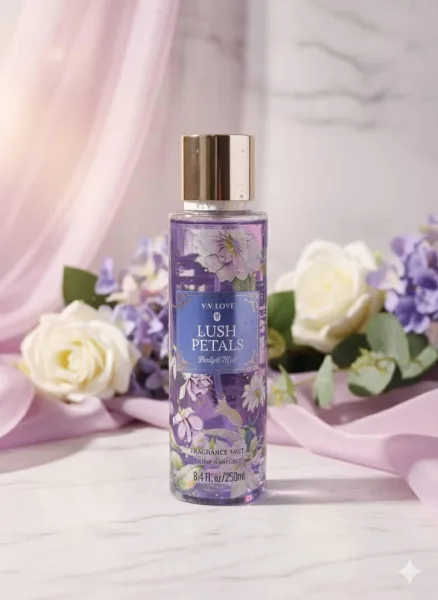 Spray de corp femei cu aromă florală și proaspătă - Mist Purple Bloom 250 ml Engros