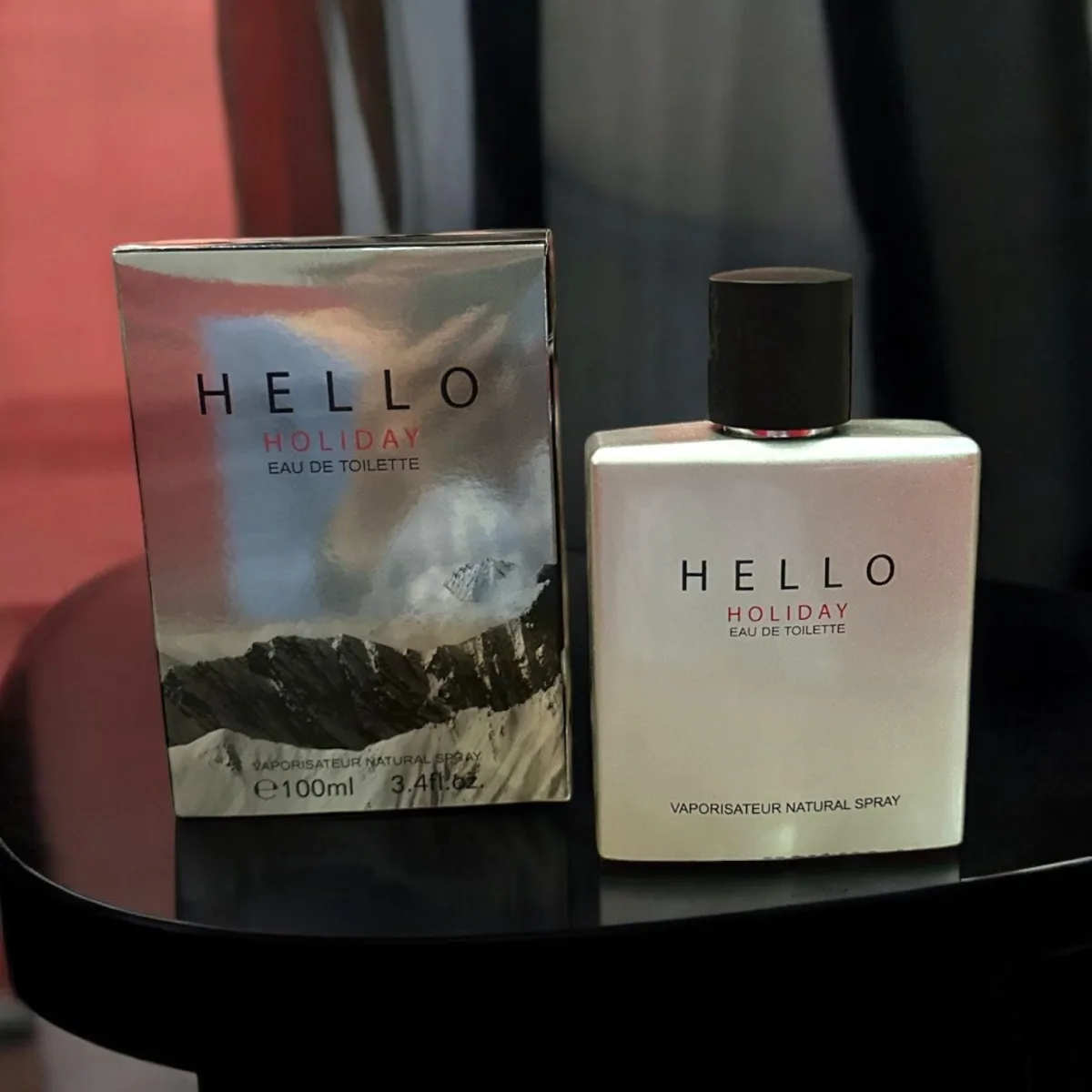 Parfum eau de toilette 100 ml cu design argintiu elegant pentru cadou Engros — Görsel 2