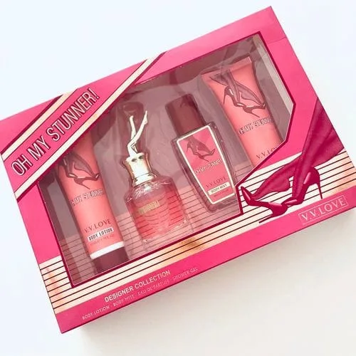 Set cadou dama 4 piese parfum dulce Engros — Görsel 3