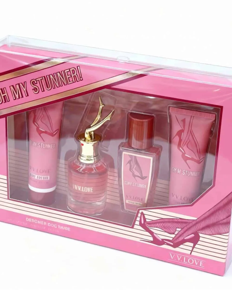 Set cadou dama 4 piese parfum dulce Engros — Görsel 5