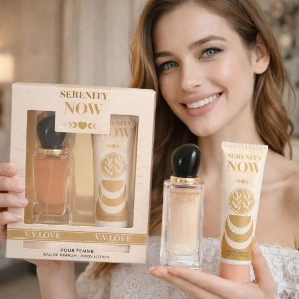 Set cadou parfum și loțiune corp pentru femei premium Engros