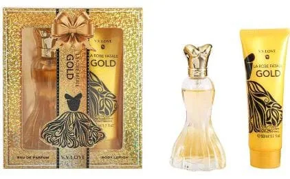 Set cadou parfum și loțiune corp pentru femei elegant Angro — Görsel 2
