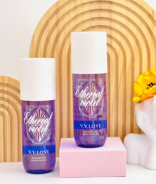Spray de corp aroma florală mov 250 ml - fragrance mist feminin En Gros