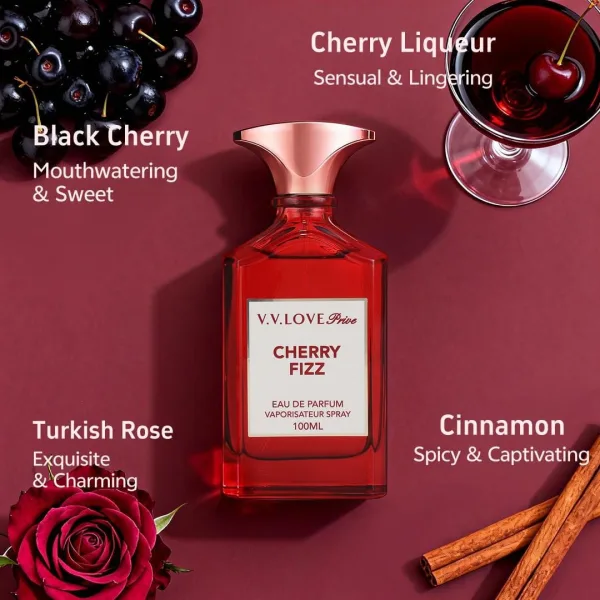 Parfum dama 100 ml cu cirese si note orientale VP61034 En Gros
