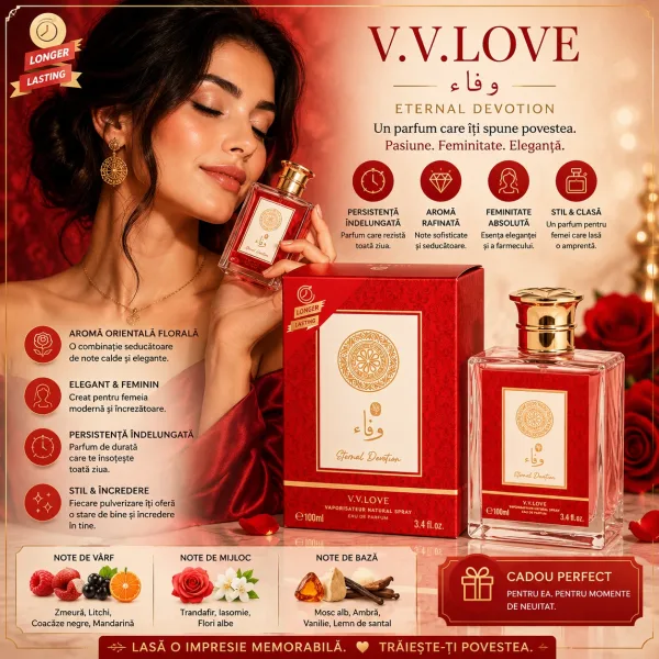Parfum oriental damă 100 ml - Cod VL8901-66