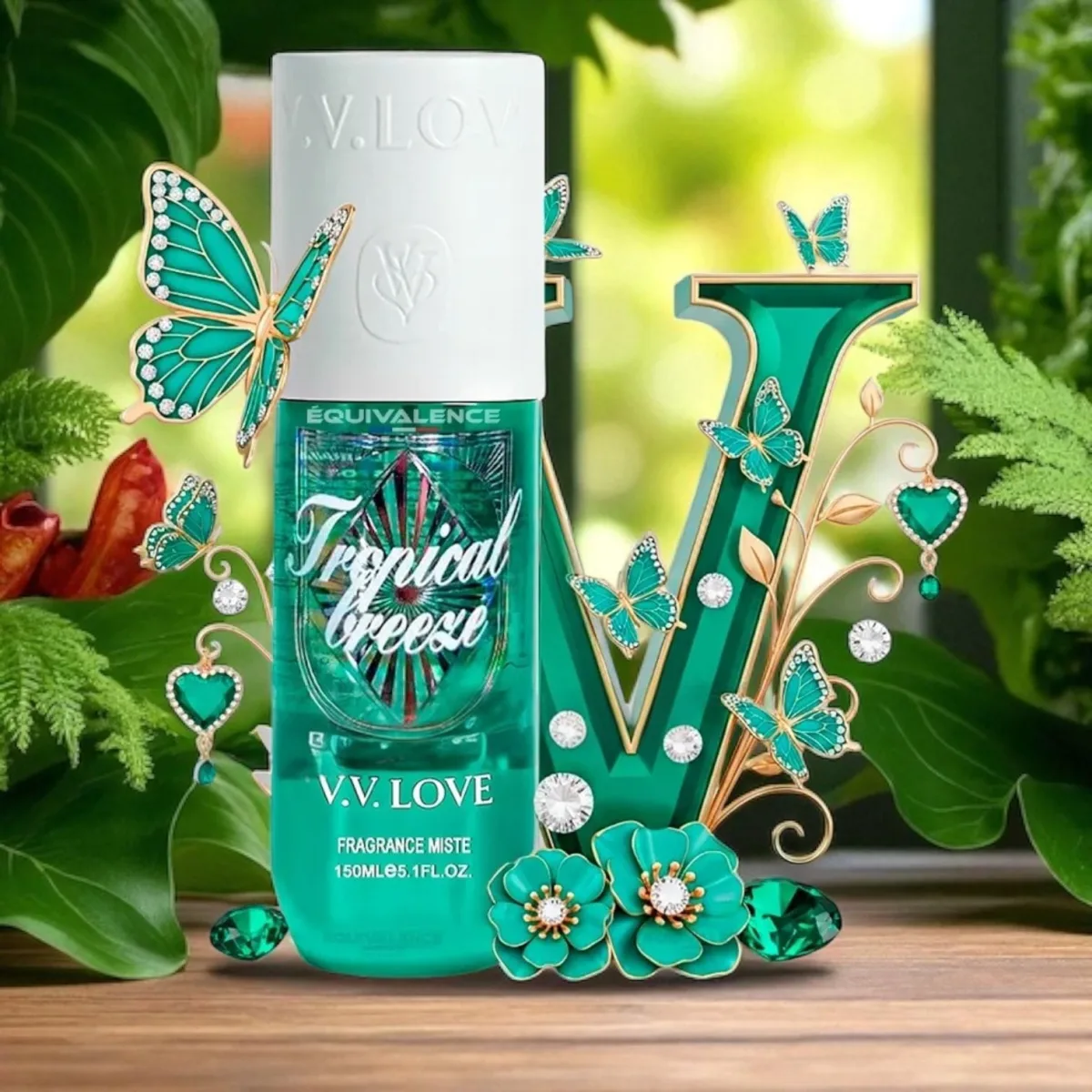 Apa parfumata pentru corp 150 ml aroma fresh exotica feminina En-Gross — Görsel 1