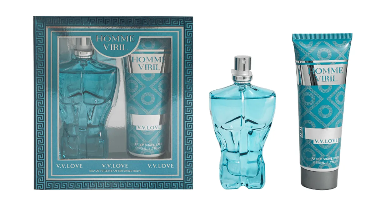 Set Cadou Barbati Parfum 30 ml si After Shave Balm 50 ml VL3801-17 Angro — Imaginea 1