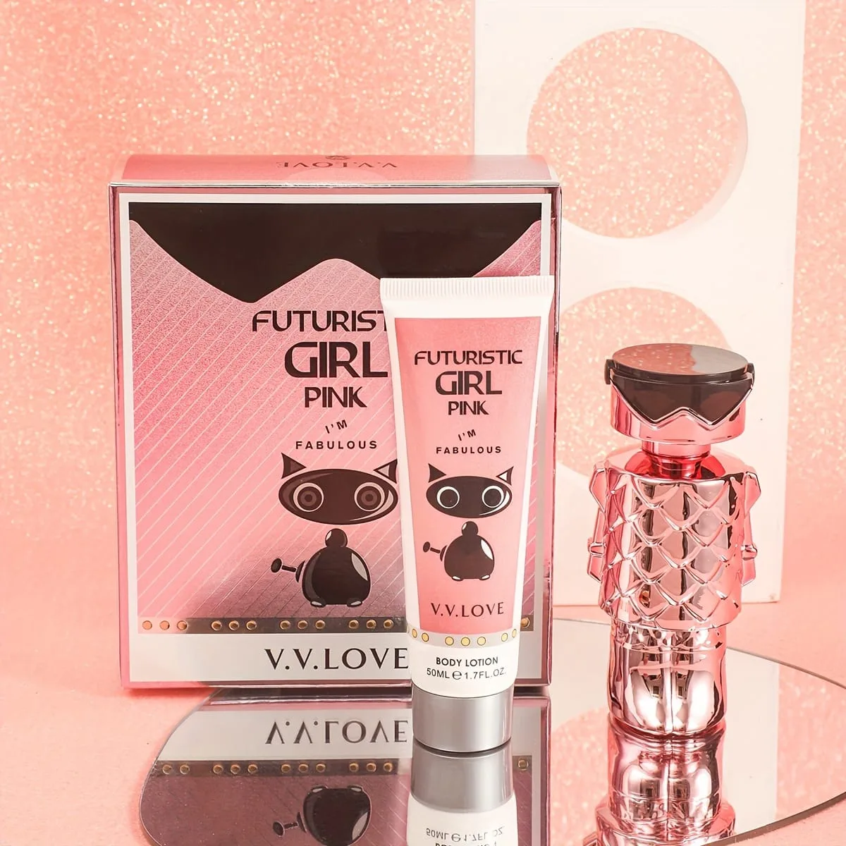 Set cadou femei angro - parfum 30 ml și loțiune 50 ml - Cod VL3801-34 — Imaginea 1