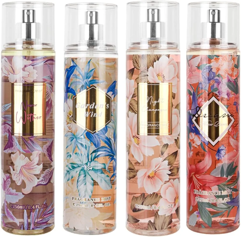 Spray parfumat pentru corp 250 ml femei si barbati - Set 4 arome En Gros — Image 2