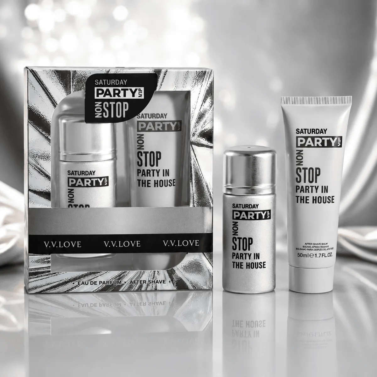 Set cadou parfum si after shave barbati aroma masculina persistenta En Gros — Imaginea 1