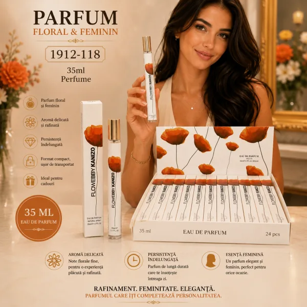 Parfum damă 35 ml floral 1912-118 Engros
