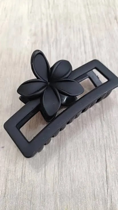 Clești de păr siliconați negri G450 - Set 12 bucăți Angro — Image 2