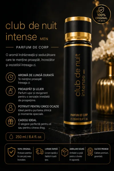 Parfum de Corp Bărbați 250 ml - Cod 1916-8 En Gros