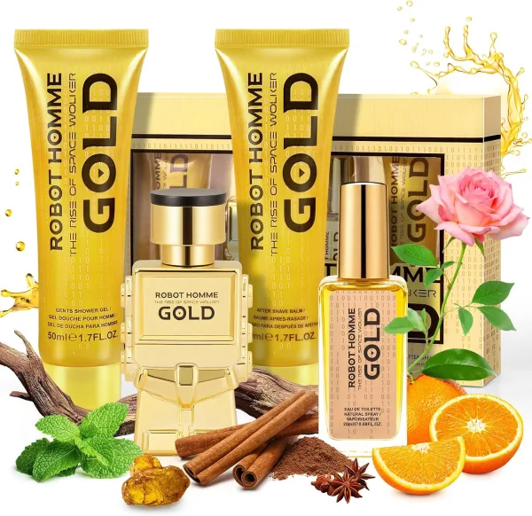 Set Cadou Bărbați 4 Produse - Parfum & Îngrijire - Cod VL1046 Angro