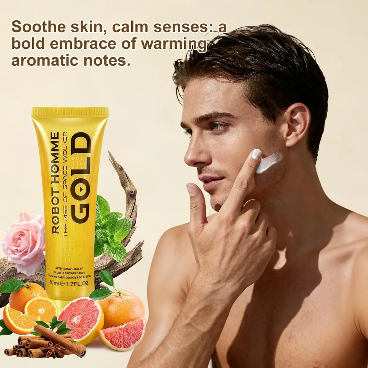 Set Cadou Bărbați 4 Produse - Parfum & Îngrijire - Cod VL1046 Angro — Imaginea 2