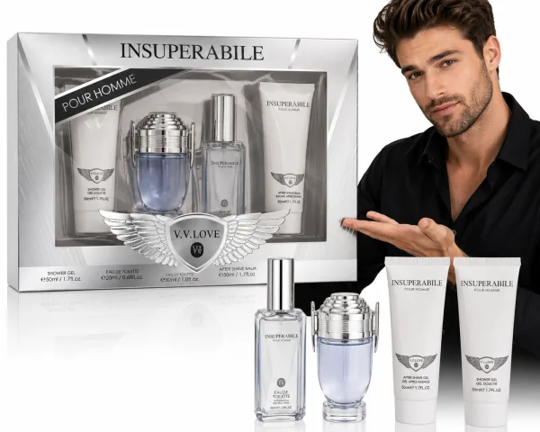 Set Parfum Bărbați 4 Produse - VL1054 En-Gross