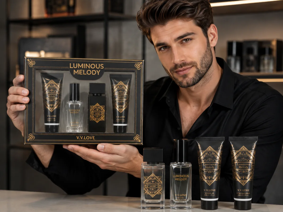 Set Parfum Bărbați 4 Produse - VL1064 En Gros — Imaginea 1