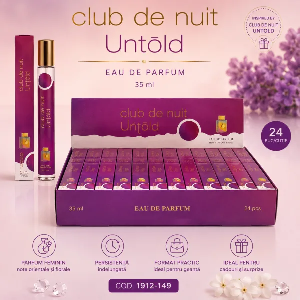 Parfum 35 ml cu Aromă Orientală - Cod 1912-149 Engros