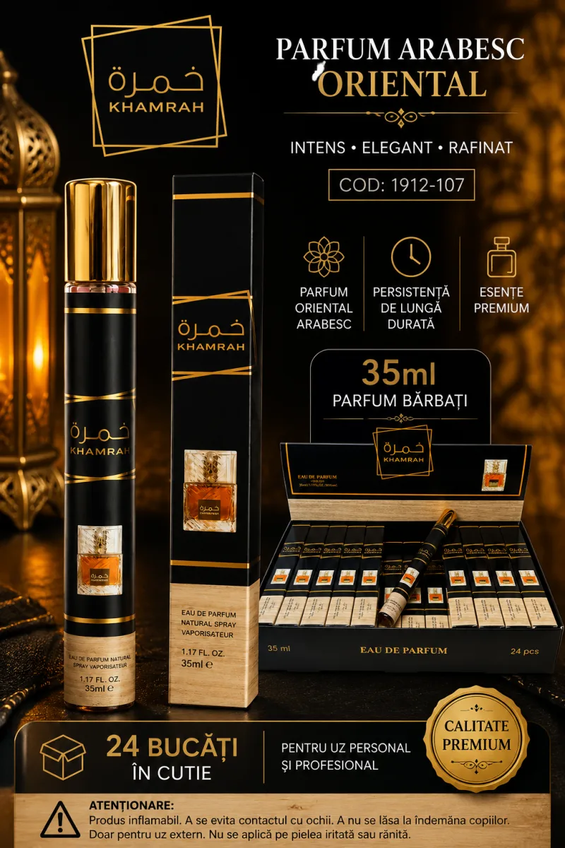 Parfum Arabesc Oriental 35 ml Bărbați - Cod 1912-107 En-Gross — Görsel 1