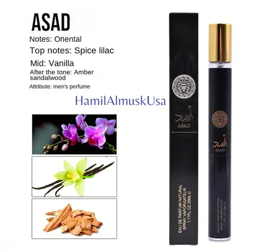 Apă de parfum tip pix - ASAD - 35ml Angro — Görsel 3
