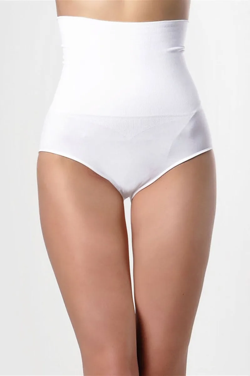 Burtieră Modelatoare ,Engros, Chilot Clasic, Alb — Imaginea 1