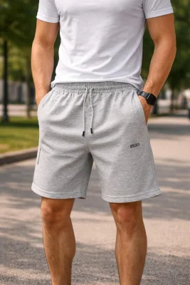 Pantaloni Scurți Bărbați,culoare Gri , Engros
