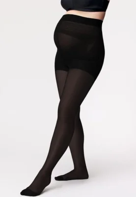 Penti Dres Engros, COTTON GRAVIDE'' 90 DEN, Negru