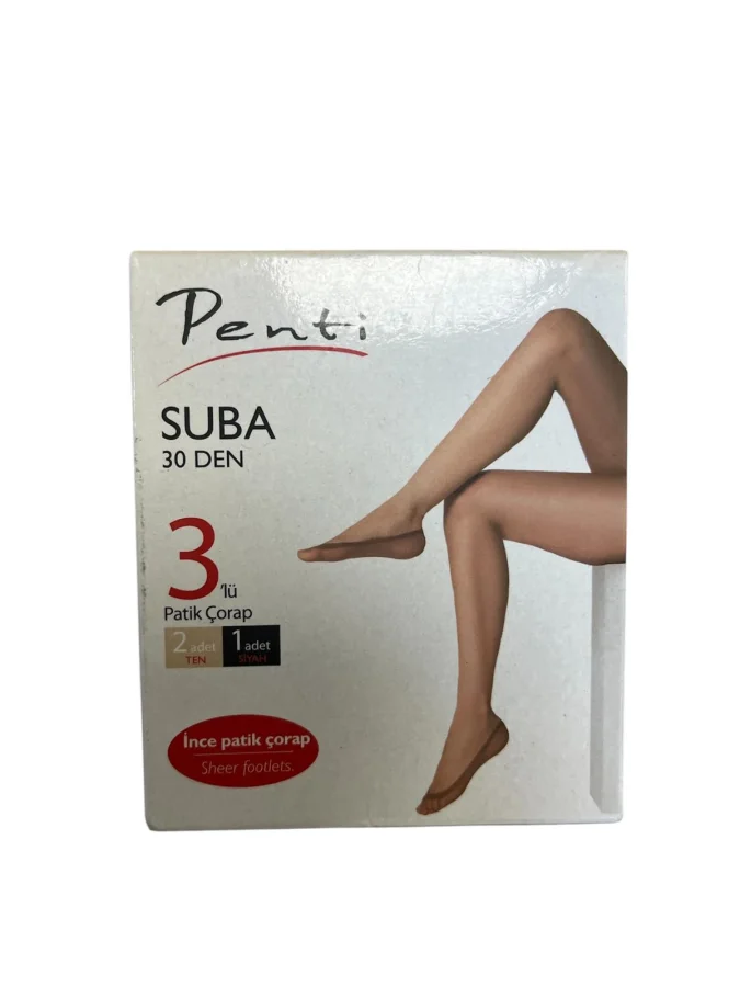 Tălpici Penti Suba ,contine 3 perechi de talici ,2 de culoare Bej si 1 Neagra,Engros