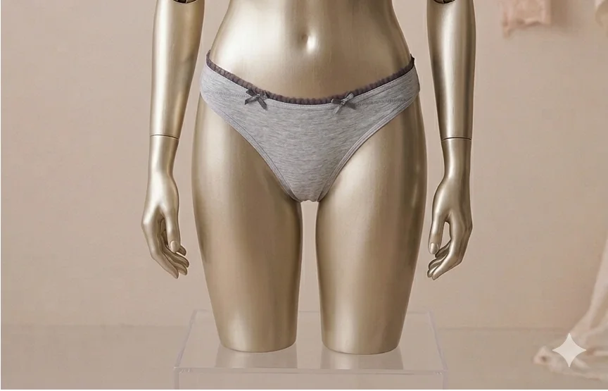 Chiloti Dama, Tanga , Dantelă și Fundiță Decorativa, Engros