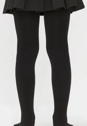 Dres fetițe Penti Pretty ,,Bambu''- mat, opac culoare  negru Engros