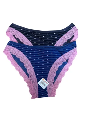 Chiloti Dama, Clasic Cu Dantela pe Margine, Culoare Diversificate , Engros