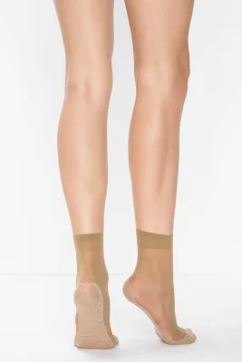 Sosete Dama Penti Konfor, Talpa de bumbac ,Nude, Den 15,Nude, Engros