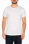 Tricou Barbati Basic ,Culoare Alb,Engros