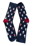 Șosete unisex – Crăciun,Imprimeu Pinguin,Engros